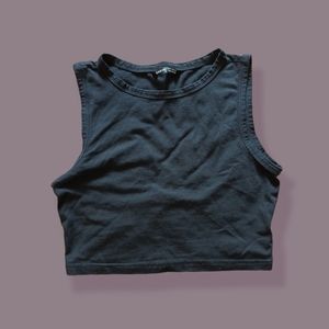 Black Shein Crop Top